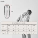 Men's Baggy Track Pants, Baggy Streetwear, Cotton Track Pants, Elastic Waist & Relaxed Fit Bottoms. - Image 4