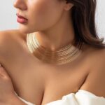 Shining Diva Fashion Latest Stylish Design Fancy Bracelet Necklace Jewellery Set for Women (16522s) - Image 6