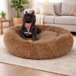 ZEXSAZONE Winter Round Donut Comfortable Durable Both Sides usable and Washable Pet Bed | Dog Bed | Puppy Bed | Cat Bed | Mat Cat | Medium Dog Bed for Cats Puppies Labrador German Shepherd Bulldogs - Image 2