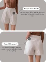 GRECIILOOKS Women’s Western Shorts – Trendy Knee Length Casual Bottoms | Relaxed Fit Summer Shorts for Girls & Women (Available in Plus Size) - Image 5