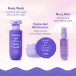 Aqualogica Refresh+ Vanilla Body Care Gift Set for Women | Perfume Body Wash, Mist & Moisturizer | Perfect Valentine’s, Birthday & Anniversary Gift - Image 3