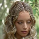 Head Chain for Women, Hair Braid Accessories for Women, Elegant Head Jewellery for Women, Wedding Party Festival Hair Accessory - Image 4