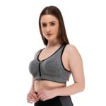 Mysha Women's Cotton Lightly Padded Wire Free Sports Bra - Image 4