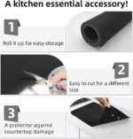 Dish Drying Mat Large – Water Absorbing Mat for Kitchen, Kitchen Drying Mat for Wet Utensils, Drying Mat for Kitchen Utensils (40 x 60 Cm) - Image 9