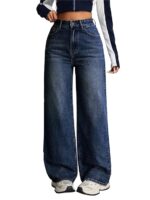 Nifty Women's Denim Stretchable High Waist Baggy Jeans for Women - Image 6