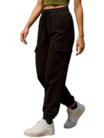 JUNEBERRY® 100% Pure Cotton Regular Fit Mid Rise Cargos with Pocket for Women & Girls - Image 10