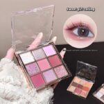Gege Bear Phantom Eyeshadow Palette | Effortlessly Gorgeous Eye Drama Every Time | Clean Girl to Glam Looks | Buttery Smooth Formula | High-Pigmented Eye Makeup | Soft Pastel & Bold Colors Pink Blue Purple Neutrals | Creates Stunning Eyes Look with Shimmer Palettes (Palette #03, 1gX9) - Image 4