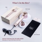 MakeMeebold Make Mee Bold Swift High-Speed Hair Dryer | 110,000 RPM Motor | 3X Faster Drying | 4 Modes with AI Smart Heat Control | Lightweight & Quiet Hair Dryer with Magnetic Concentrator | Frizz-Free Shine | Gifts for woman - Image 9