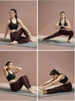 BLINKIN Stretchable Gym Pants for Women Workout : The Ultimate Yoga Pants | Workout Lowers | Gym Track Pants for Woman with Mesh Insert & Side Pockets (2670) - Image 16