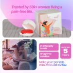 WELME Period Pain Relief Device Relief from Menstrual Cramp and Period Pain | Electric Rechargeable PATENTED TENS Technology 3+ years usage Easy to Wear Clinically Tested Drug Free No Side Effects - Image 5