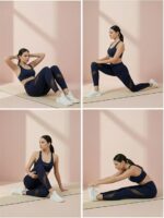 BLINKIN Stretchable Gym Pants for Women Workout : The Ultimate Yoga Pants | Workout Lowers | Gym Track Pants for Woman with Mesh Insert & Side Pockets (2670) - Image 10