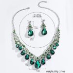 Shining Diva Fashion Necklace Jewellery Set for Women Latest Stylish Design Fancy Crystal (16987s) - Image 7