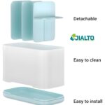 JIALTO Toothbrush Stand, Multipurpose Toothbrush Holder for Bathroom and Wash Basin, Tooth Brush Stand Storage for Toothbrush, Toothpaste and Cosmetic Items - Image 6