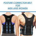 Posture Corrector Belt for Men & Women, 1 Year Warrenty | Universal Fit Posture Corrector | Premium Neoprene & Strong Velcro Strap | Relief for Upper, Lower Back, Lumbar, Neck, Sciatics, Vertebral, Shoulder Pain | Made in India - Image 9