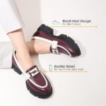 YOHO Stella 001 Slip-on Loafers for Women | Comfortable & Stylish Block Heel | Fashion Moccasins with Footpharma Footbed | Perfect for Casual, Formal Shoe - Image 12