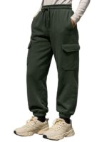 JUNEBERRY® 100% Pure Cotton Regular Fit Mid Rise Cargos with Pocket for Women & Girls - Image 12