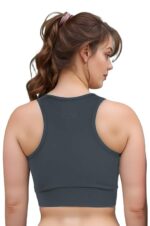 Women's Sports Bra for Gym, Yoga & Running | Non Padded Seamless Activewear Sports Bra | High Impact Workout Bra for Fitness, Exercise & Women's Comfortable Bra - Image 4