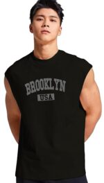 JUARI BE A GENTLEMAN Men's Sleeveless Tank Top – Premium Cotton Blend Muscle Fit Gym Vest | Casual Summer Workout Shirt | Breathable & Lightweight Fitness Wear for Bodybuilding, Running & Daily Use - Image 4