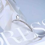 Silver Crystal Wrap Earrings - Boho Long Crystal Cuff Earrings - Silver Bar Rhinestone Climber Earrings - Cz Ear Pins Crawlers - Wrap Cuff Earrings - Jewelry for Women - Image 4