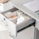 Multipurpose Plastic Storage Box and Organiser for Drawers, Kitchen, Bathroom & Desk | Slim Organizer Bins for Stationery, Makeup, Toys & More | Storage Organiser Pack of 4(26.5x10x9 cm) - Image 8