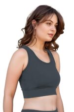 Women's Sports Bra for Gym, Yoga & Running | Non Padded Seamless Activewear Sports Bra | High Impact Workout Bra for Fitness, Exercise & Women's Comfortable Bra - Image 3