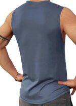 AUSK Men Vest || Gym Tshirt for Men || Karma Printed Sleeveless Regular Fit T Shirt for Mens - Image 15