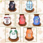 YellowCult Cotton Cute Dog T-Shirt Clothes, Summer Sweatshirts Sporty Pet Random Design Outfit for Small Breed Dog, cat, Puppy, Kitten, Diwali, Festival, Travel, Outing, Photos(S- Any 1, Multicolor) - Image 2