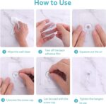 JIALTO Wall Hooks for Hanging Strong, Adhesive Hooks for Wall Heavy Duty, Wall hangings, Kitchen Accessories Items, Sticky Photo Frame Hangers (Pack of 20, Nail Hook) - Image 4