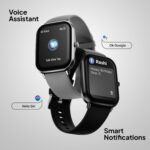 Fire-Boltt Ninja Call Pro Max Bluetooth Calling Smart Watch, 2.01" HD Display, 120+ Sports Modes, Health Suite, AI Voice Assistance, SpO2 & Heart Rate Monitor Smartwatch for Men & Women - Black - Image 9