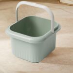 Enakshi® Portable Foot Soak Tub Foot Soaker Foot Bucket for Cleaning Travel Household Green|Health & Beauty | Nail Care Manicure & Pedicure | Spas Baths & Supplies - Image 5
