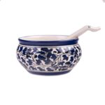 Maya | Hand-Painted Ceramic Soup Bowl Set of 6 with Spoons | 300ml Each | Multi-Purpose Serving Bowls for Soup, Snacks, Noodles | Elegant Gift Set | Microwave & Dishwasher Safe (Warli) - Image 4