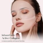 SeoulSkin Collagen Glass Skin Overnight Mask - Korean Collagen Face Mask with Low Molecular Collagen & Hyaluronic Acid, Pore Perfecting & Hydrating, Paraben-Free, For All Skin Types (1N) - Image 3