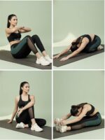 BLINKIN Stretchable Gym Pants for Women Workout : The Ultimate Yoga Pants | Workout Lowers | Gym Track Pants for Woman with Mesh Insert & Side Pockets (1869) - Image 11