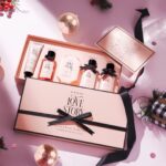 Kimirica Love Story Luxury Bath and Body Care Gift Set Box | Bath Salt, Body Wash, Body Lotion, Bathing Bar and Hand cream | Pack of 5 | For Men and Women | Pampering Kit for Birthday ,Anniversary & All Special Occasions | Premium Gift Packaging 100% Vegan - Image 2