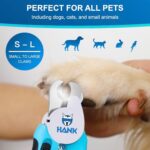 HANK LED Dog Nail Trimmer - Extra Sharp Stainless Steel Blade - Illuminates Light for Nails Bloodline - Avoid Over Cutting - Pet Nail Cutter for Small Medium Large Breed (LED Model) - Image 6