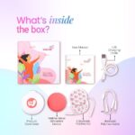 WELME Period Pain Relief Device Relief from Menstrual Cramp and Period Pain | Electric Rechargeable PATENTED TENS Technology 3+ years usage Easy to Wear Clinically Tested Drug Free No Side Effects - Image 6