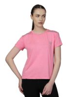 CHKOKKO Womens Active Sportswear Breathable Lightweight Half Sleeve Quick Dry Gym T Shirt Round Crew Neck Regular Fit for Workout Yoga Fitness - Image 12