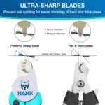 HANK LED Dog Nail Trimmer - Extra Sharp Stainless Steel Blade - Illuminates Light for Nails Bloodline - Avoid Over Cutting - Pet Nail Cutter for Small Medium Large Breed (LED Model) - Image 5