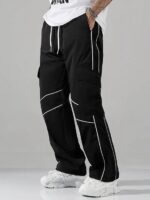 Lymio Track Pant for Men || Stylish Look Disign Track Pant || Loose Fit Track Pant (Packs Also Available) (TP 62-63) - Image 2