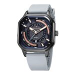 Daniel Hechter Paris Rivoli Collection Modern Analog Watch for Men with Octagon Dial and Silicon Band-DHM1003 - Image 34