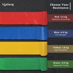 Lifelong Resistance Bands | 6.9kg, Extra Heavy| Ideal for Home Exercise, Gym Toning | Durable Latex Thera Bands for Fitness, Yoga, Pilates | Resistance Band for Men & Women (Blue) - Image 2
