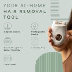 Winston Rechargeable Body Epilator and Shaver for Women Facial Hair Remover Machine | Mini Portable Electric Body Shaver | Bikini Trimmer - 90 min Runtime - Image 6