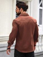 Lymio Men Shirt || Solid Shirt for Man || Full Sleeve || Casual Style (Packs Also Available) (Utility) - Image 11