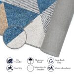 ishro home 3x5 Feet 3D Jet Multi Printed Carpet Rug Runner and Carpets for Bedroom/Living Area/Home with Anti Slip Backing (Crystals, 3x5 fts) - Image 8
