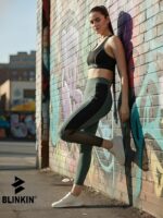 BLINKIN Stretchable Gym Pants for Women Workout : The Ultimate Yoga Pants | Workout Lowers | Gym Track Pants for Woman with Mesh Insert & Side Pockets (1869) - Image 5