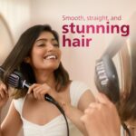 Philips India's No.1 Hair Styling Brand -Hair Straightener Brush, Naturally Straight in 5 Mins,5X Less Frizz,SilkProtect Keratin Tech,Triple Bristle Fast 50s Heatup,Scalp Protect,For Indian Hair,BHH880 - Image 11