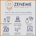ZENEME Jewellery Set Classic Style Rhodium Plated AD/American Diamond Studded Silver Plated Bejeweled Rose Necklace Jewellery Set for Women & Girls - Image 7