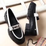 YOHO Stella 001 Slip-on Loafers for Women | Comfortable & Stylish Block Heel | Fashion Moccasins with Footpharma Footbed | Perfect for Casual, Formal Shoe - Image 4