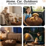 ZEXSAZONE Winter Round Donut Comfortable Durable Both Sides usable and Washable Pet Bed | Dog Bed | Puppy Bed | Cat Bed | Mat Cat | Medium Dog Bed for Cats Puppies Labrador German Shepherd Bulldogs - Image 5