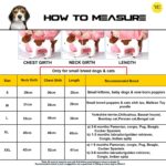 YellowCult Cotton Cute Dog T-Shirt Clothes, Summer Sweatshirts Sporty Pet Random Design Outfit for Small Breed Dog, cat, Puppy, Kitten, Diwali, Festival, Travel, Outing, Photos(S- Any 1, Multicolor) - Image 3